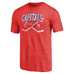 Washington Capitals Vintage Collection Line Shift Tri-Blend T-Shirt - NHL T-shirts