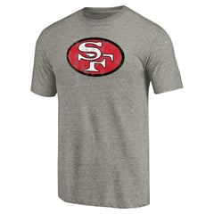 San Francisco 49ers Throwback Logo Tri-Blend T-Shirt | NFL On sale