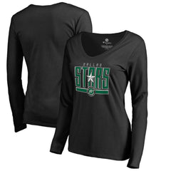 Dallas Stars Women's Hometown Collection V-Neck Long Sleeve T-Shirt - NHL T-shirts