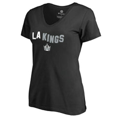 Los Angeles Kings Women's Fan Favorite Team Slogan V-Neck T-Shirt - NHL T-shirts