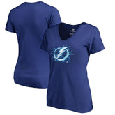Tampa Bay Lightning Women's Fan Favorite Team Slogan V-Neck T-Shirt - NHL T-shirts