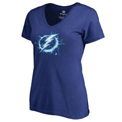Tampa Bay Lightning Women's Fan Favorite Team Slogan V-Neck T-Shirt - NHL T-shirts