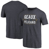 Navy New Orleans Pelicans Geaux Pelicans Hometown Collection Tri-Blend T-Shirt | NBA