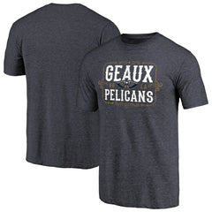 Navy New Orleans Pelicans Geaux Pelicans Hometown Collection Tri-Blend T-Shirt | NBA