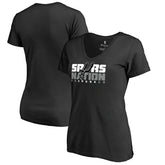 Black San Antonio Spurs Women's Spurs Nation Hometown Collection T-Shirt | NBA