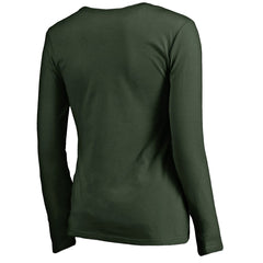Green Milwaukee Bucks Women's Wisconsin Basketball Hometown Collection Long Sleeve T-Shirt | NBA