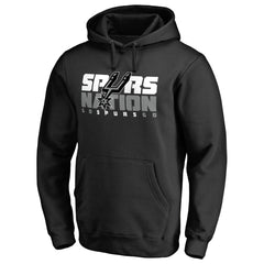 Black San Antonio Spurs Spurs Nation Hometown Collection Pullover Hoodie | NBA