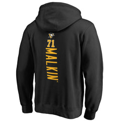 Evgeni Malkin Pittsburgh Penguins Backer Name & Number Pullover Hoodie - NHL Hoodies