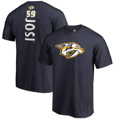 Roman Josi Nashville Predators Backer Name & Number T-Shirt - NHL T-shirts