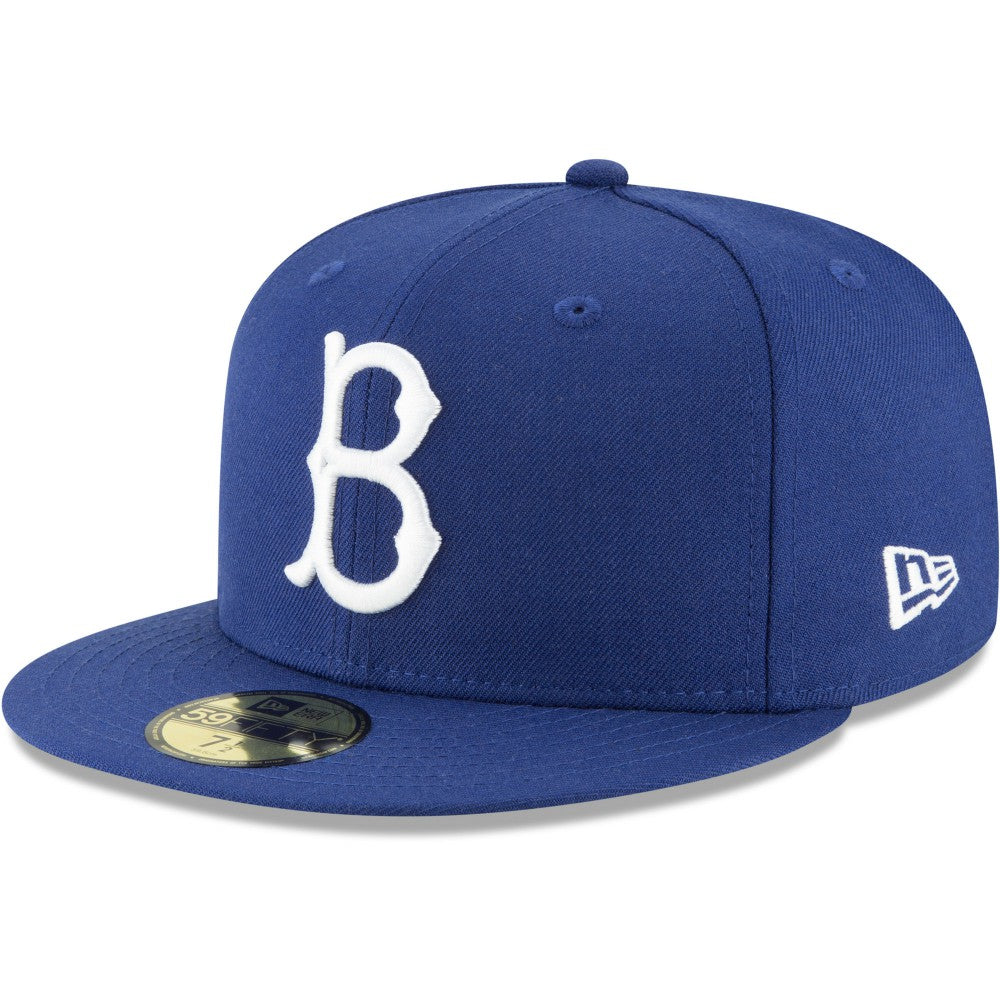 Brooklyn Dodgers New Era Cooperstown Collection Wool 59FIFTY Fitted Hat - MLB Hats