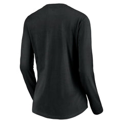 Pittsburgh Pirates Women's Cooperstown Collection Wahconah Long Sleeve V-Neck T-Shirt - MLB T-shirts