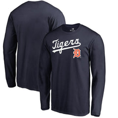 Detroit Tigers Cooperstown Collection Wahconah Long Sleeve T-Shirt - MLB T-shirts