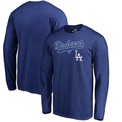 Los Angeles Dodgers Cooperstown Collection Wahconah Long Sleeve T-Shirt - MLB T-shirts