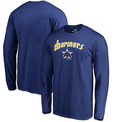 Seattle Mariners Cooperstown Collection Wahconah Long Sleeve T-Shirt - MLB T-shirts