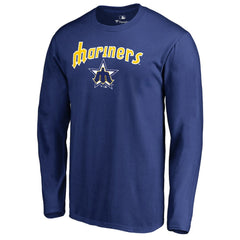 Seattle Mariners Cooperstown Collection Wahconah Long Sleeve T-Shirt - MLB T-shirts