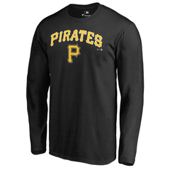 Pittsburgh Pirates Team Lockup Long Sleeve T-Shirt - MLB T-shirts