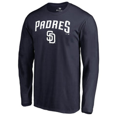 San Diego Padres Team Lockup Long Sleeve T-Shirt - MLB T-shirts