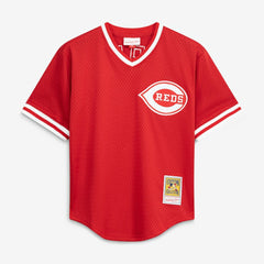 Barry Larkin Cincinnati Reds Mitchell & Ness Authentic Batting Practice Jersey - MLB Jerseys