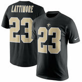 New Orleans Saints Marshon Lattimore Player Pride Name & Number T-Shirt | NFL New
