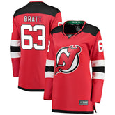 Jesper Bratt New Jersey Devils Fanatics Women's Home Breakaway Player Jersey - NHL Jerseys