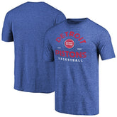 Royal Detroit Pistons Vintage Arch Tri-Blend T-Shirt sale | NBA