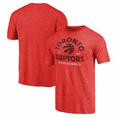 Red Toronto Raptors Vintage Arch Tri-Blend T-Shirt | NBA