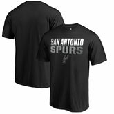 Black San Antonio Spurs Fade Out T-Shirt | NBA