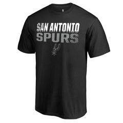 Black San Antonio Spurs Fade Out T-Shirt | NBA
