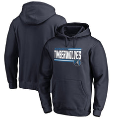Navy Minnesota Timberwolves Onside Stripe Pullover Hoodie | NBA