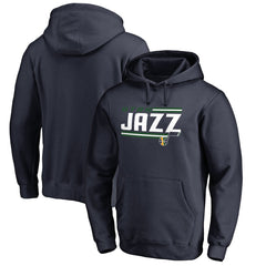 Navy Utah Jazz Onside Stripe Pullover Hoodie | NBA