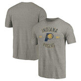 Gray Indiana Pacers Team Heritage Tri-Blend T-Shirt | NBA