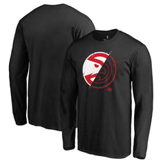 Black Atlanta Hawks X-Ray Long Sleeve T-Shirt | NBA