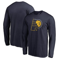 Navy Indiana Pacers X-Ray Long Sleeve T-Shirt | NBA