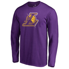 Purple Los Angeles Lakers X-Ray Long Sleeve T-Shirt | NBA
