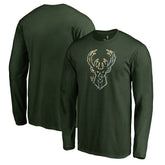 Green Milwaukee Bucks X-Ray Long Sleeve T-Shirt | NBA
