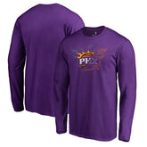 Purple Phoenix Suns X-Ray Long Sleeve T-Shirt | NBA