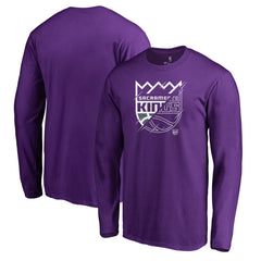 Purple Sacramento Kings X-Ray Long Sleeve T-Shirt | NBA