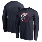 Navy Washington Wizards X-Ray Long Sleeve T-Shirt | NBA