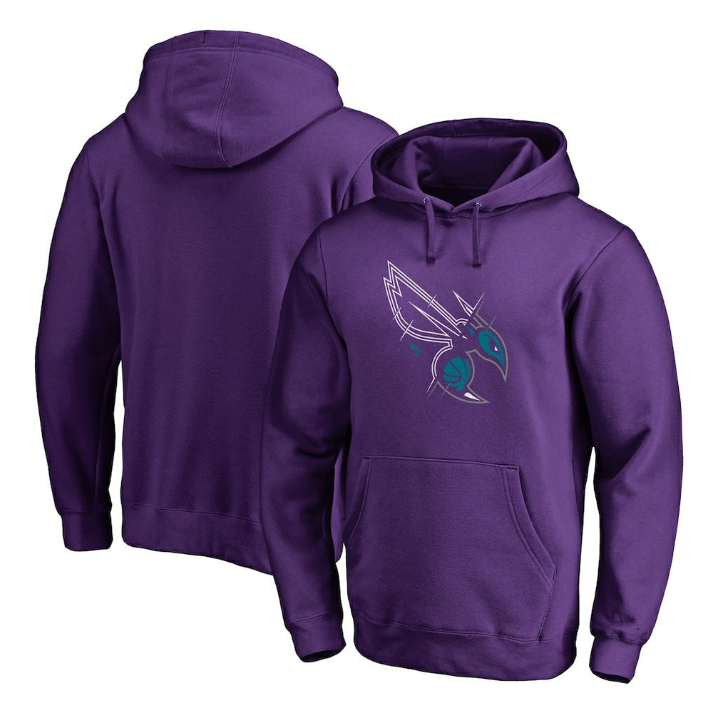 Purple Charlotte Hornets X-Ray Pullover Hoodie | NBA