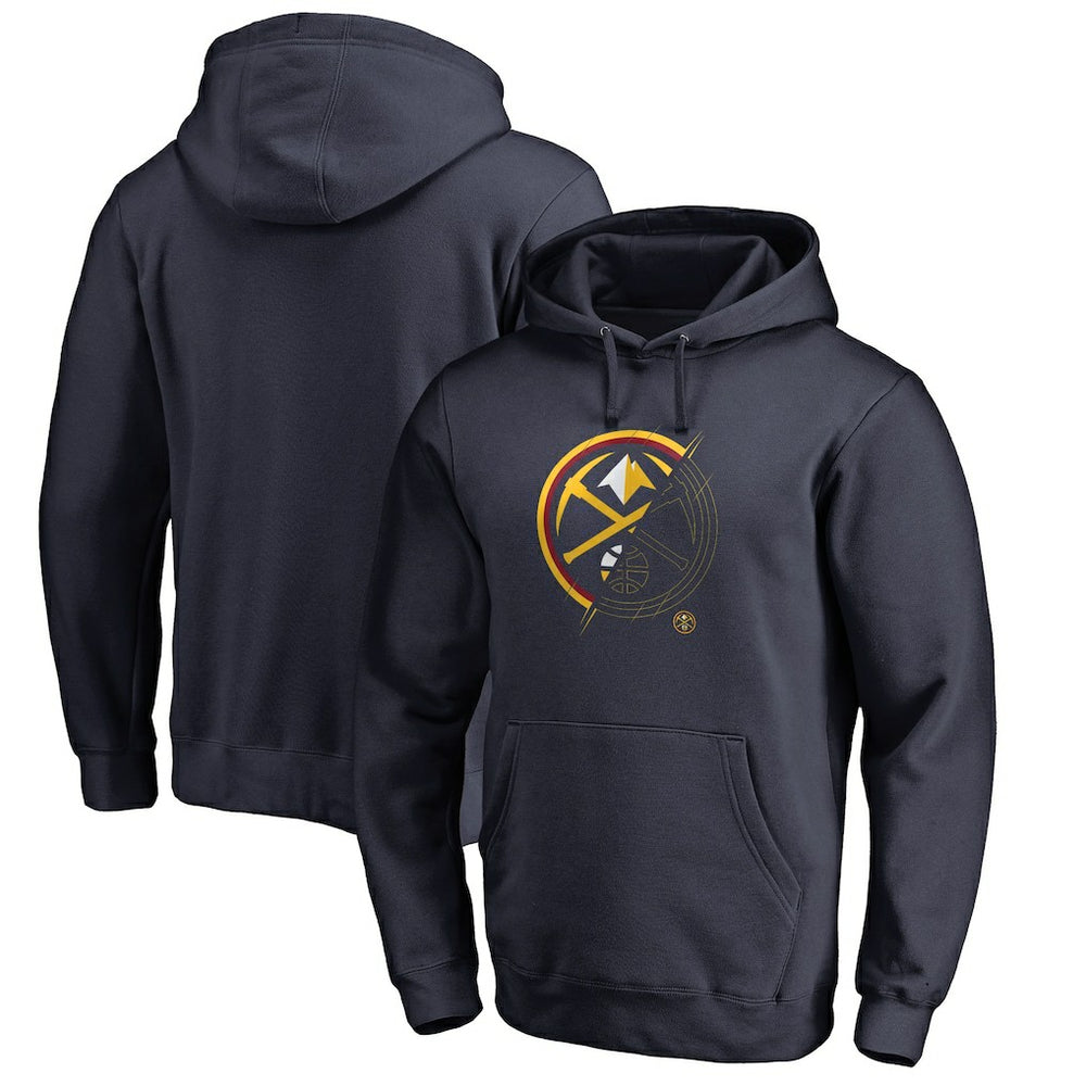 Navy Denver Nuggets X-Ray Pullover Hoodie sale | NBA