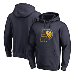 Navy Indiana Pacers X-Ray Pullover Hoodie | NBA