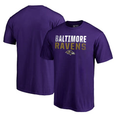 Baltimore Ravens Iconic Collection Fade Out T-Shirt | NFL Outlet