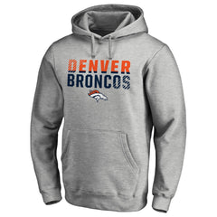 Denver Broncos Iconic Collection Fade Out Pullover Hoodie | NFL On sale