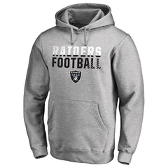 Las Vegas Raiders Iconic Collection Fade Out Pullover Hoodie | NFL New