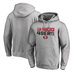 San Francisco 49ers Iconic Collection Fade Out Pullover Hoodie | NFL Hot