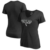 Chicago White Sox Women's Script Assist V-Neck T-Shirt - MLB T-shirts