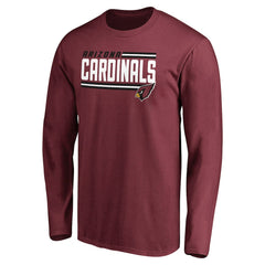 Arizona Cardinals Iconic Collection On Side Stripe Long Sleeve T-Shirt | NFL US