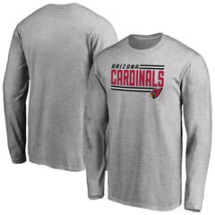 Arizona Cardinals Iconic Collection On Side Stripe Long Sleeve T-Shirt | NFL Sale