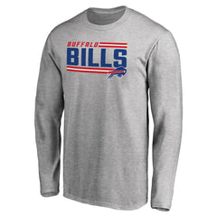 Buffalo Bills Iconic Collection On Side Stripe Long Sleeve T-Shirt | NFL Online