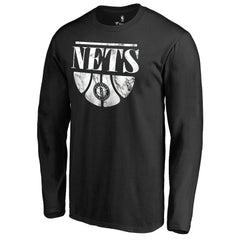 Black Brooklyn Nets Buckets Long Sleeve T-Shirt | NBA